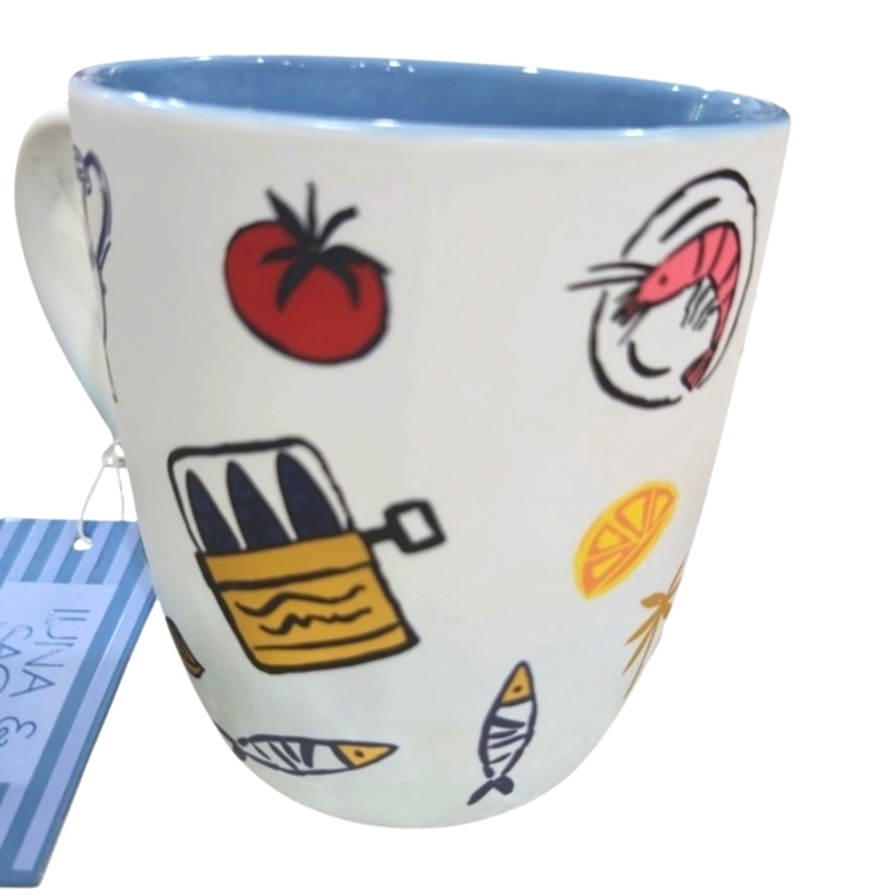 ❤️🔹️Luna & Sage🔹️Beautiful Vacation Mode Nautical Tomato Mug